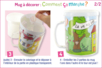Mug à décorer - Plastique Transparent – 10doigts.fr